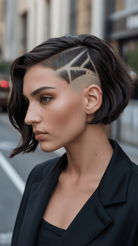 French Bob with Undercut