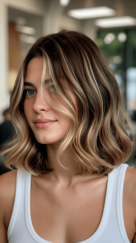 French Bob with Balayage
