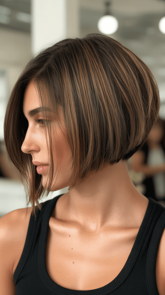 Graduated French Bob