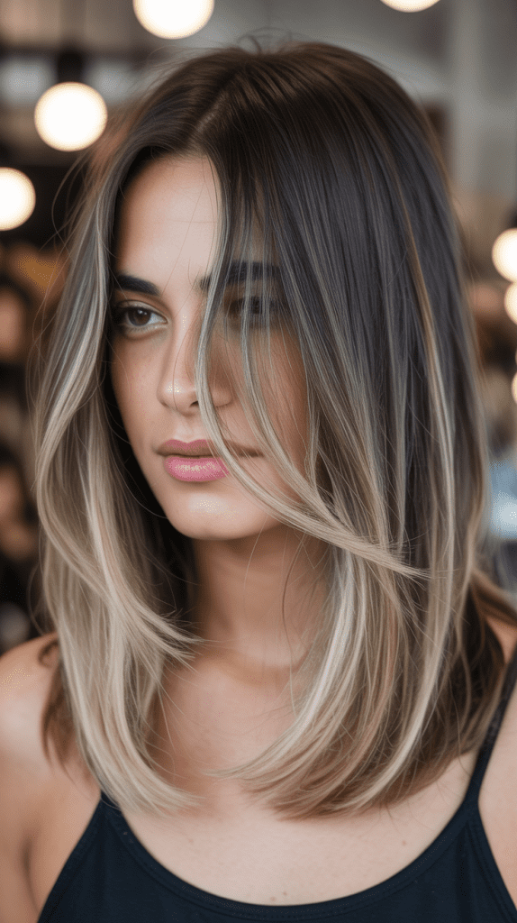  Balayage Long Bob