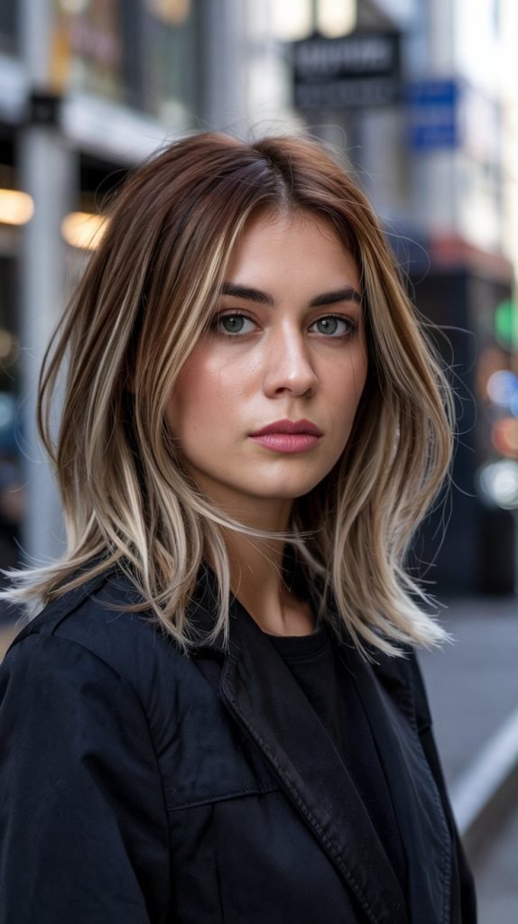 Long Bob with Piecey Texture