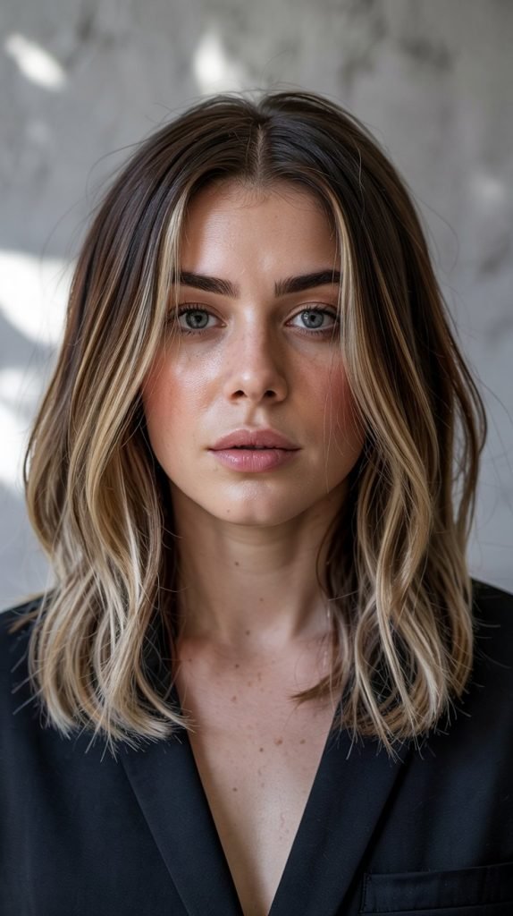 Long Bob with Root Shadow