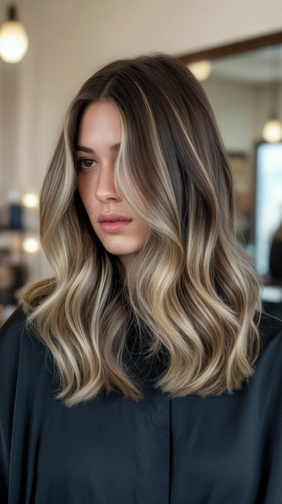 11. Long Bob with Balayage