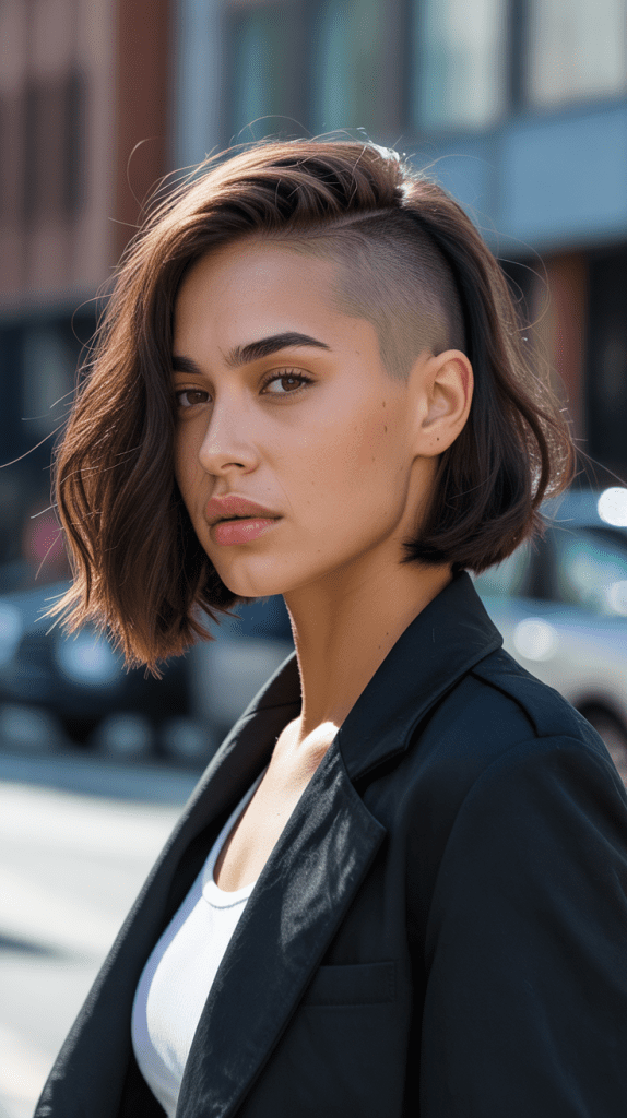 Long Bob with Undercut