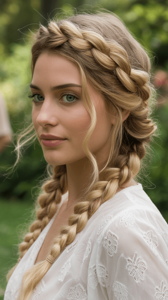 The Milkmaid Braid Crown