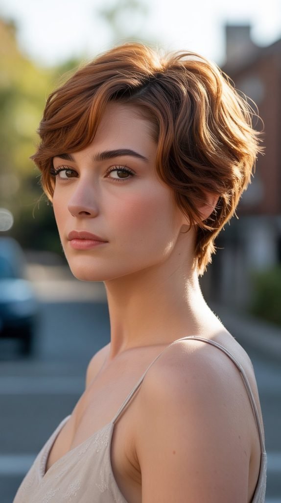 Feathered Pixie with Soft Layers