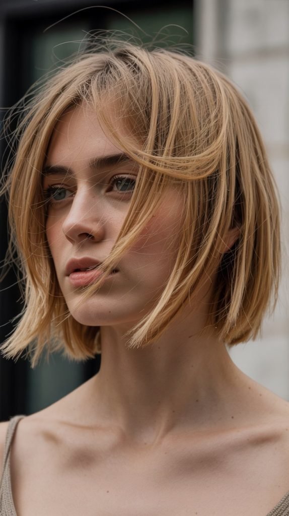 9. The Shaggy French Bob