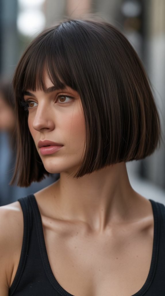  Blunt Cut Long Bob Style