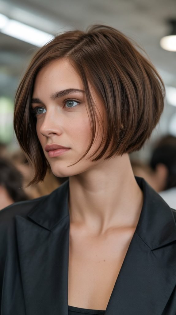 French Bob with Micro Choppy Layers