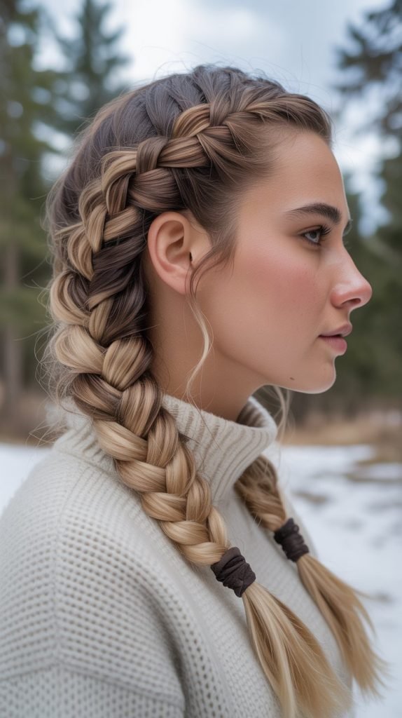 Side Dutch Braid