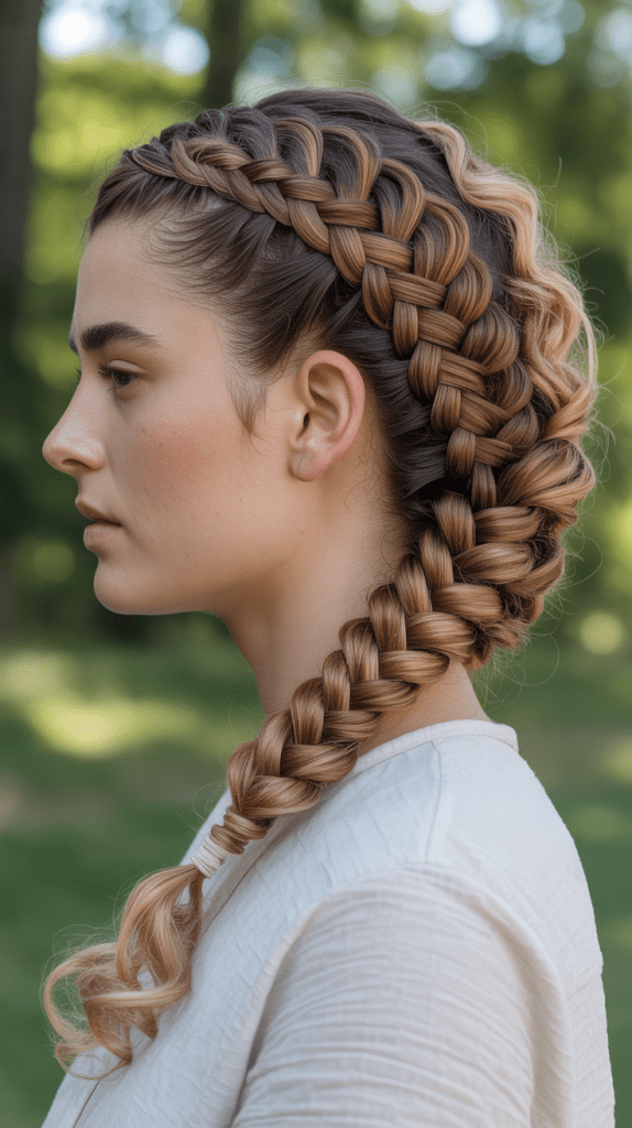 The Side Fishtail Braid