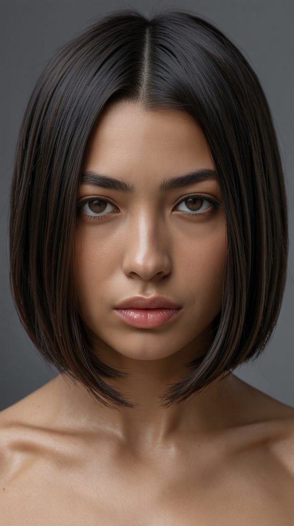 19. The Sleek French Bob