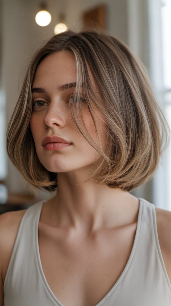27. Soft Layered Bob