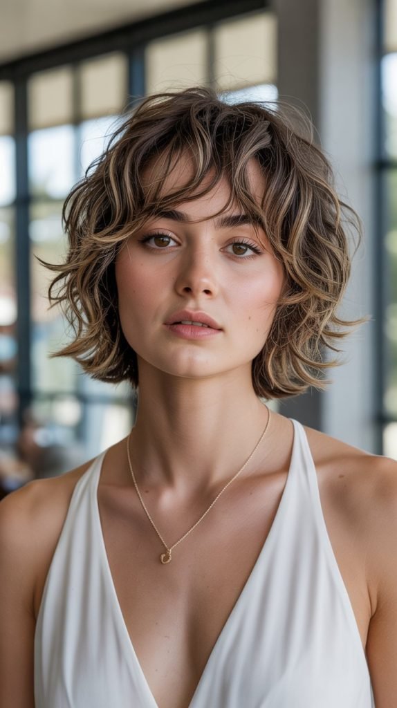 Textured Shag with Face-Framing Layers