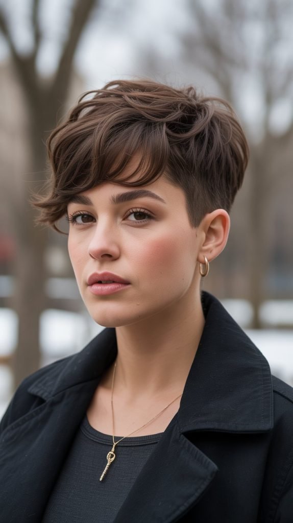 Textured Pixie Cut