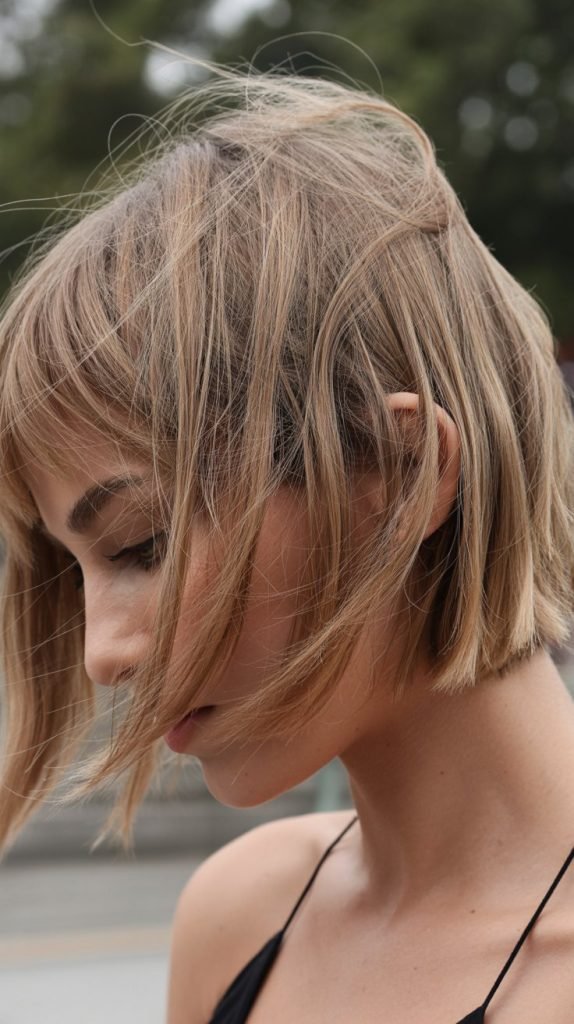 17. The Tousled French Bob