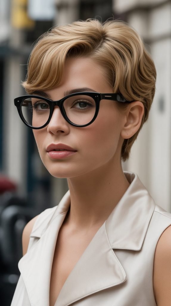 Vintage-Inspired Pixie