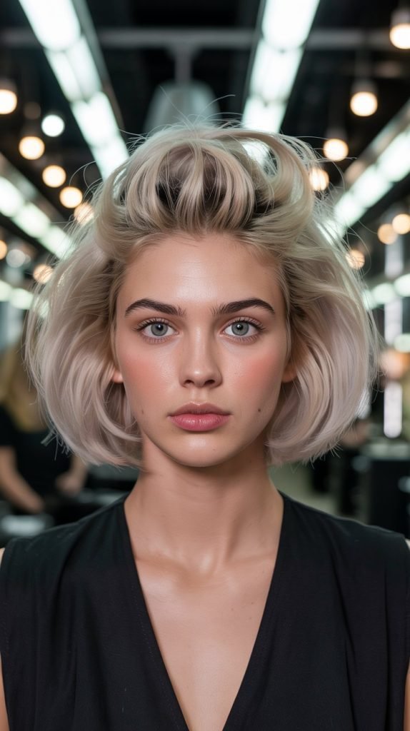 11. The Voluminous French Bob with Root Lift