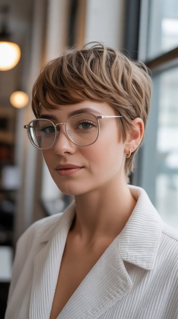 Pixie with Wispy Ends