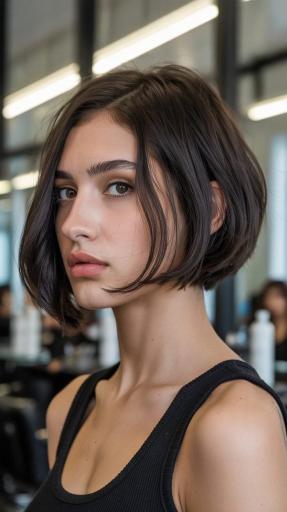 3. The Asymmetrical French Bob
