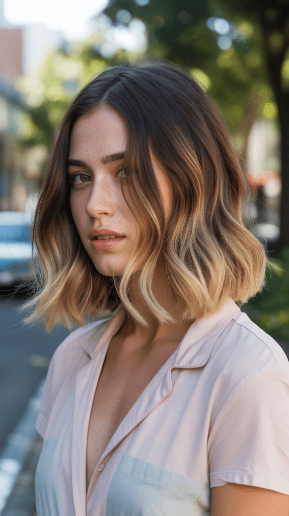  Ombré Long Bob