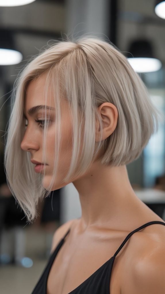 3. Asymmetrical Long Bob