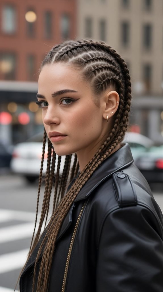 29. Braided Faux Hawk