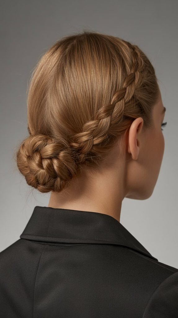 12. Braided Bun