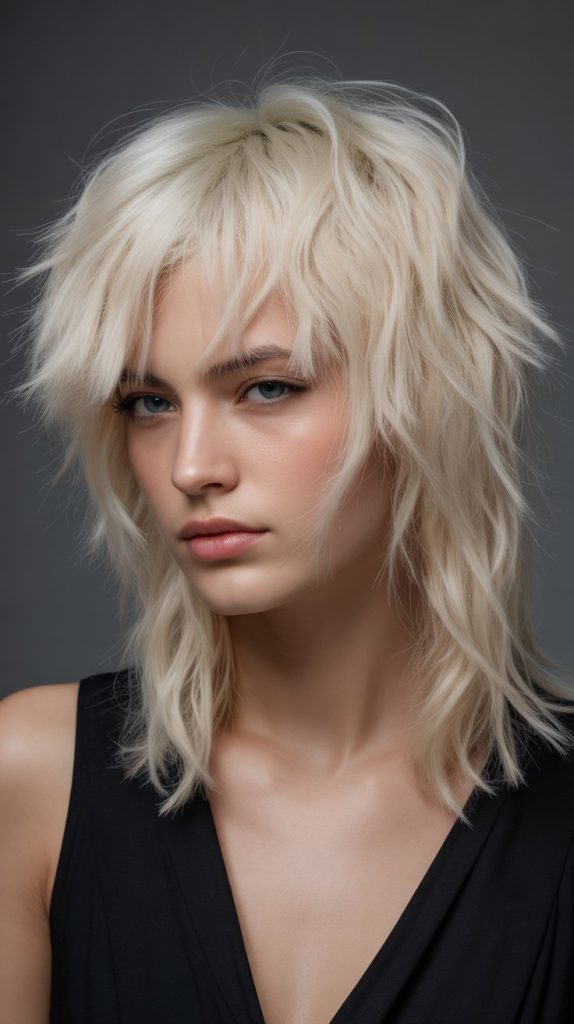 14. Center-Parted Long Bob with Long Bangs