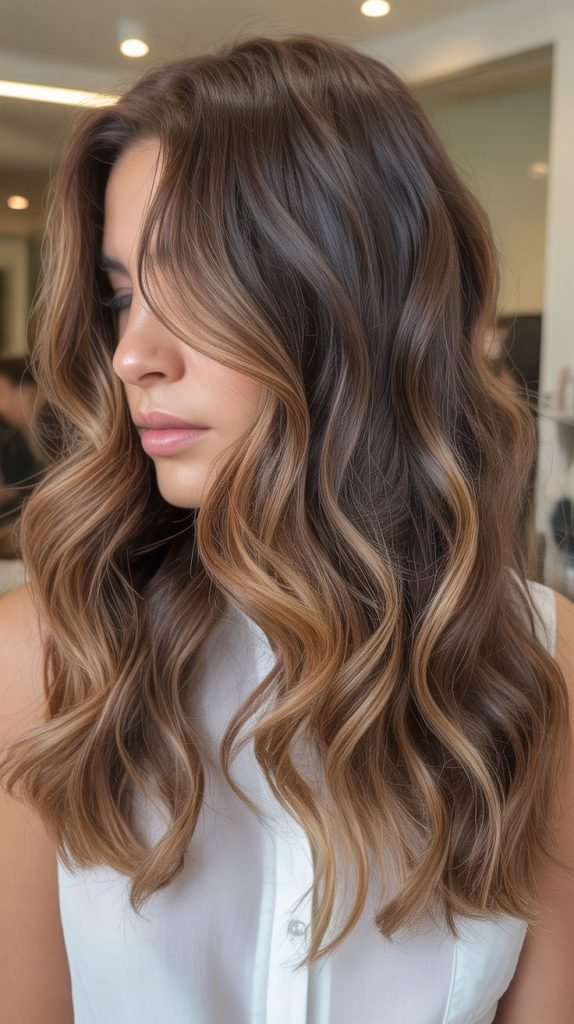  Caramel Highlights with Lowlights