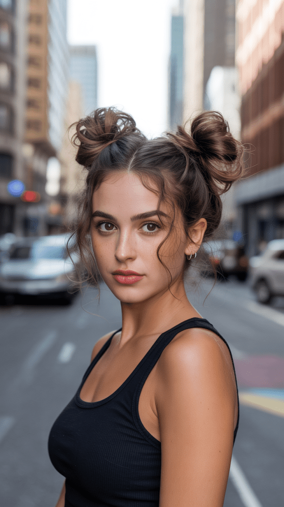 The Textured Space Buns