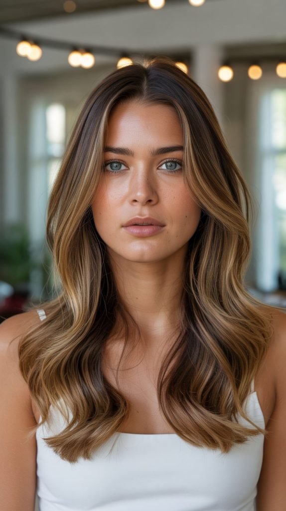 Caramel Bronde Color