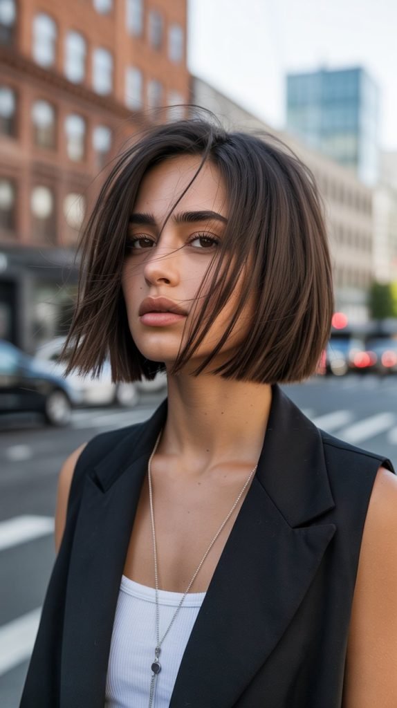 10. Choppy French Bob