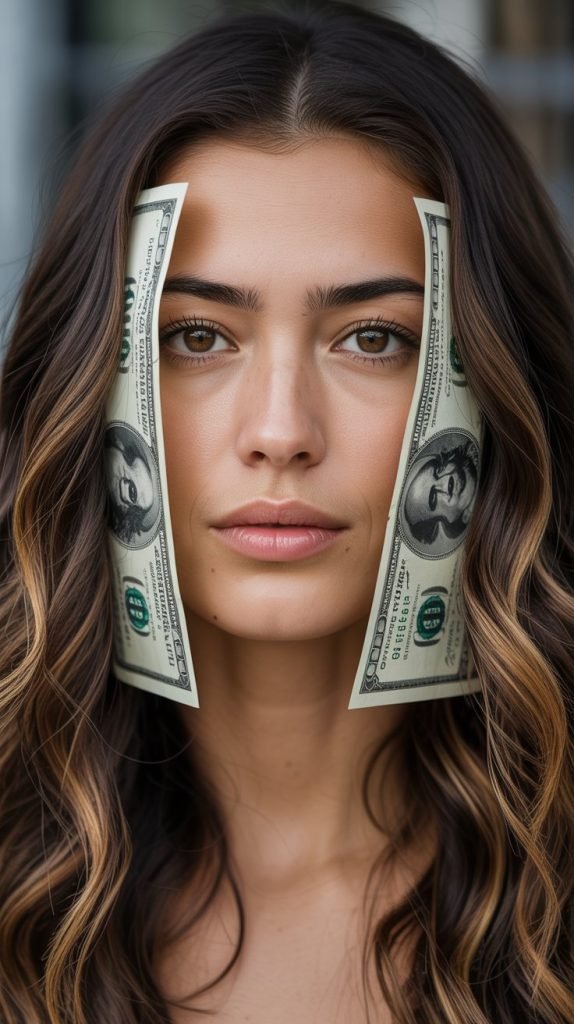  Caramel Money Piece Highlights