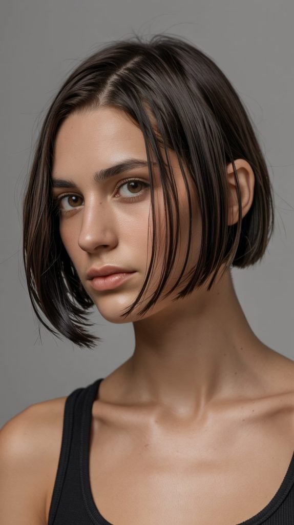 22. Disconnected French Bob