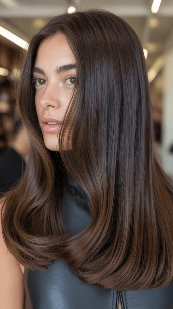 Glossy Chocolate with Subtle Caramel