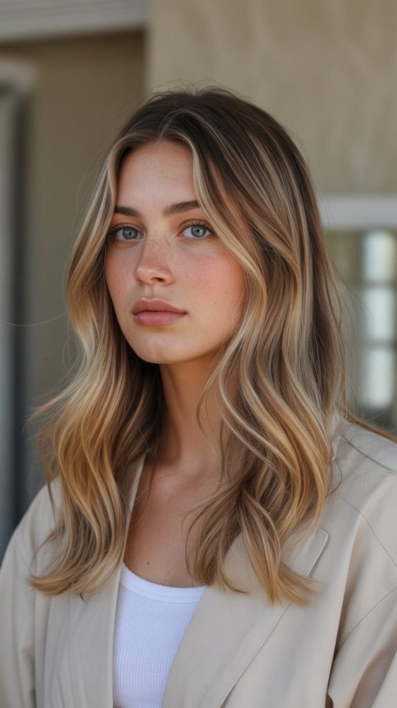 1. Classic Honey Blonde Balayage