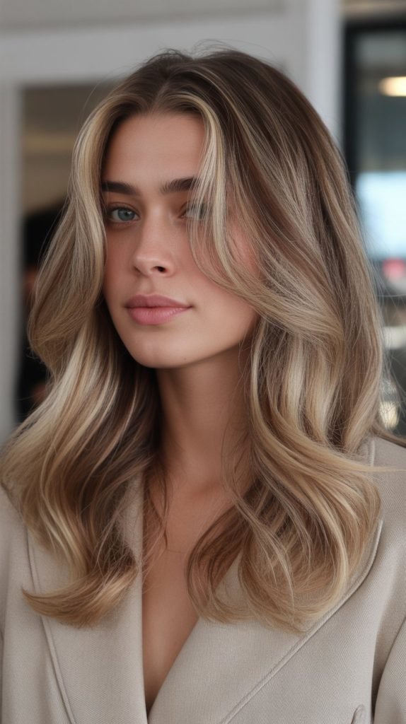 13. Champagne Blonde Highlights