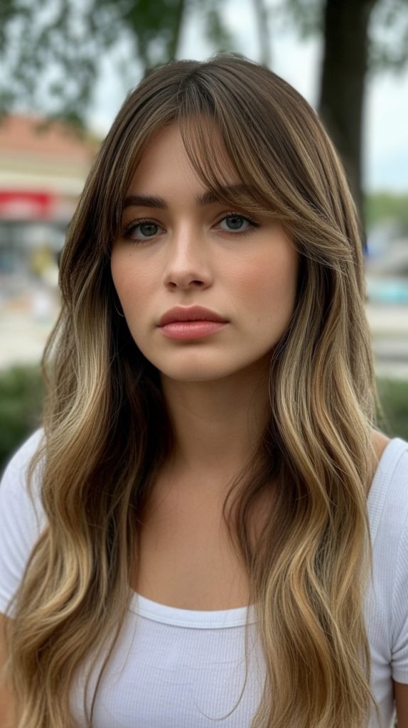 Blonde Babylights with Wispy Fringe