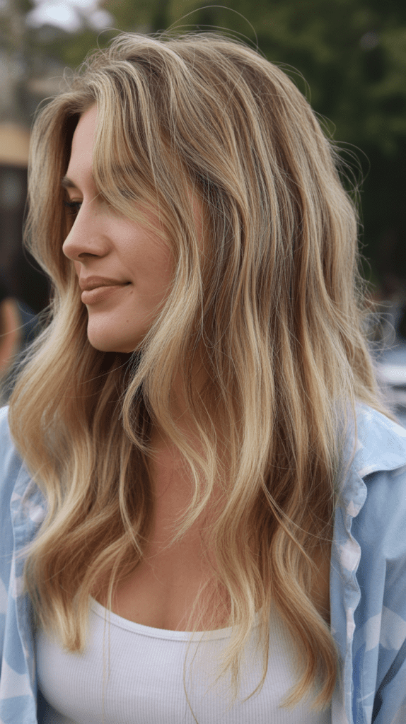 Lived-In Blonde Highlights