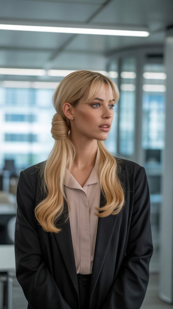 22. The Folded Ponytail