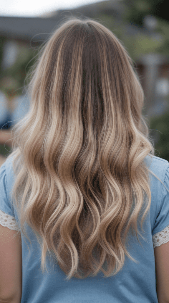 Balayage Blonde Highlights