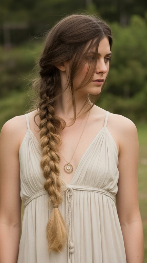 23. Boho Loose Braid