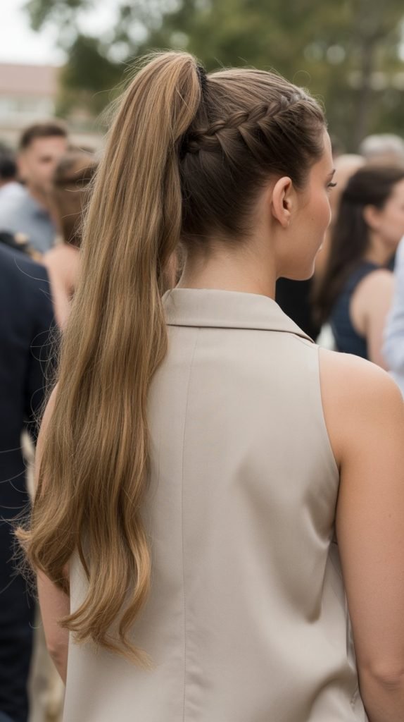 13. Braided Ponytail