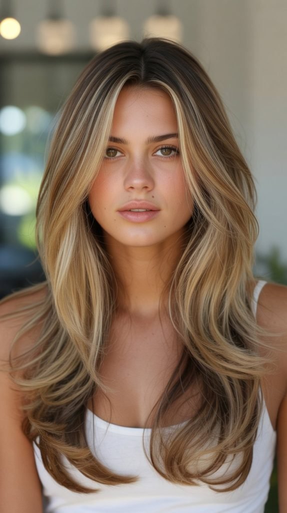 19. Long Layers with Highlights