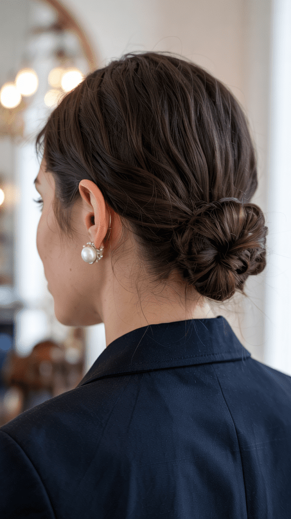 Low Twisted Chignon