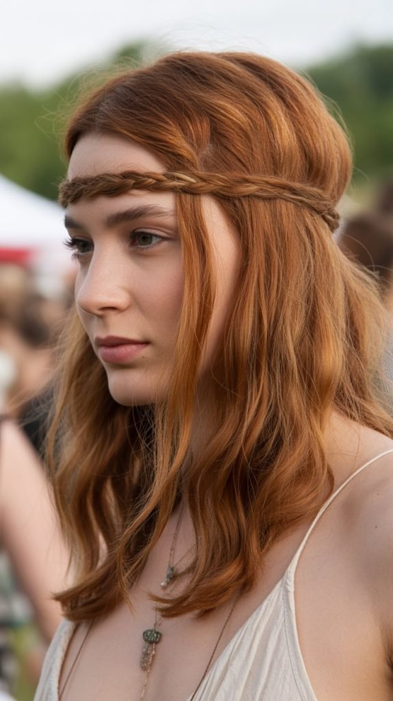 12. Braided Headband Style