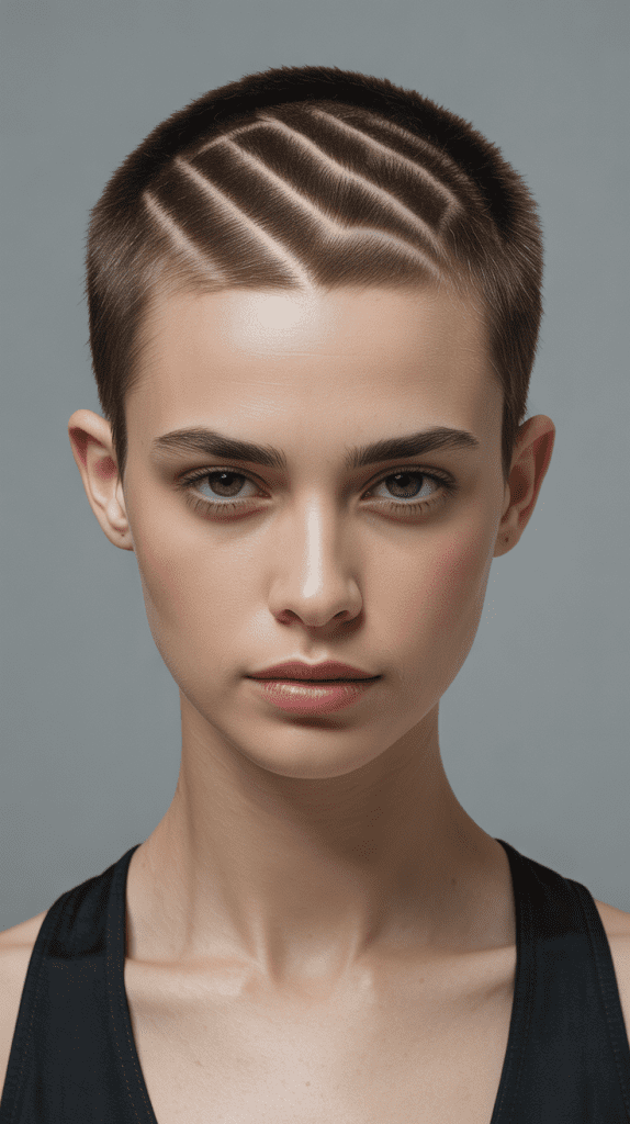 Pomaded Crop with Definition