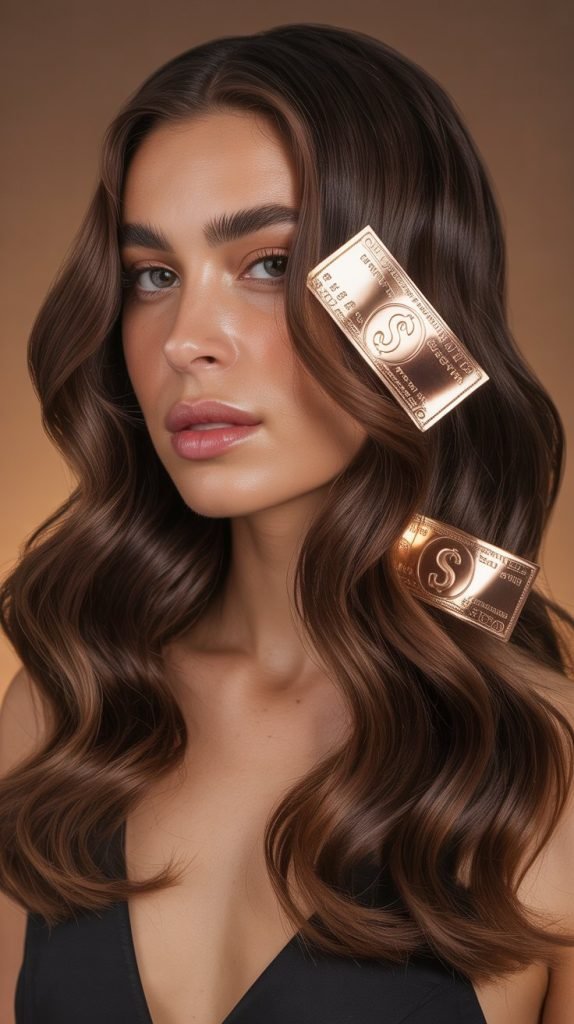 Bronzed Money Piece with Chocolate Base