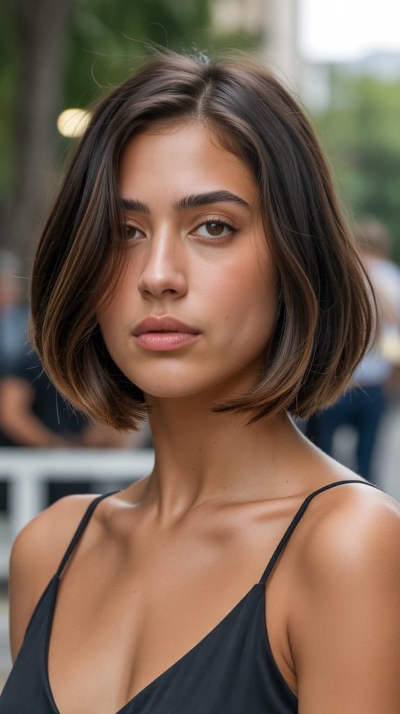 Angled Lob (Long Bob)